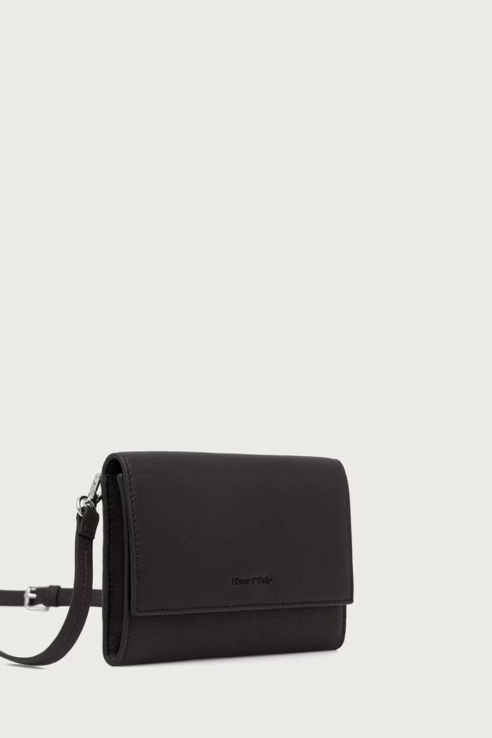 Marc O'Polo Torebka crossbody damska skórzana 5000016272 brązowy SS27