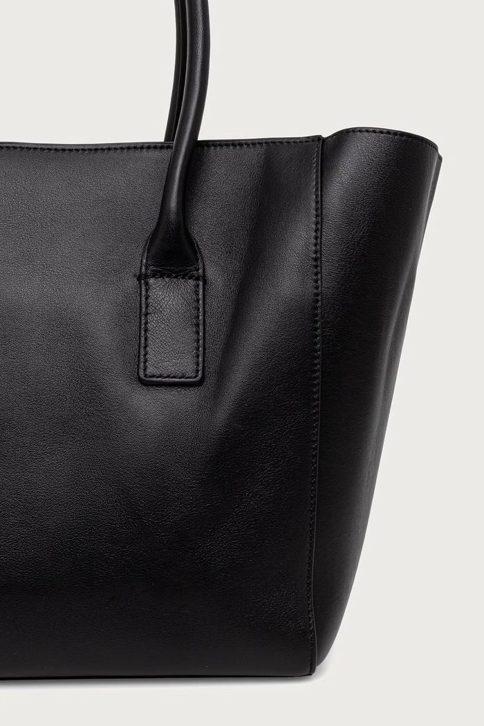 Akcesoria Marc O'Polo Torebka shopper damska skórzana 5000016288 czarny