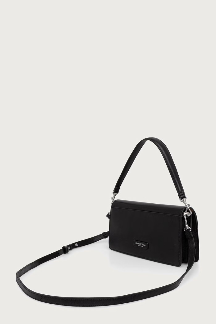 Akcesoria Marc O'Polo Torebka crossbody damska skórzana 5000016289 czarny