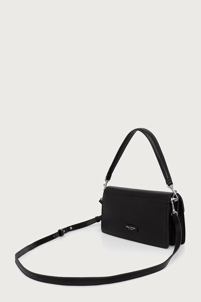Akcesoria Marc O'Polo Torebka crossbody damska skórzana 5000016289 czarny