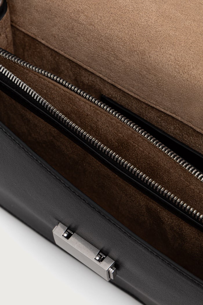 Torebka crossbody damska skórzana Marc O'Polo czarny 5000016289