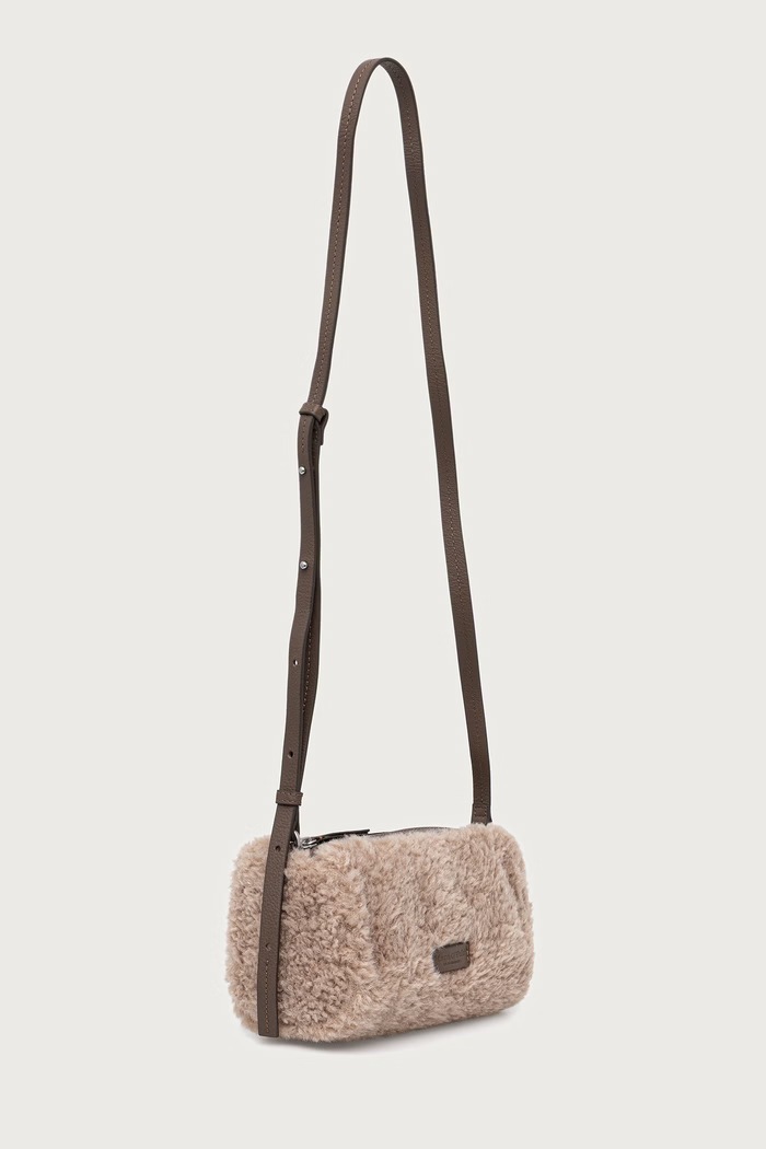 Marc O'Polo Torebka crossbody damska 5000016314 beżowy SS27