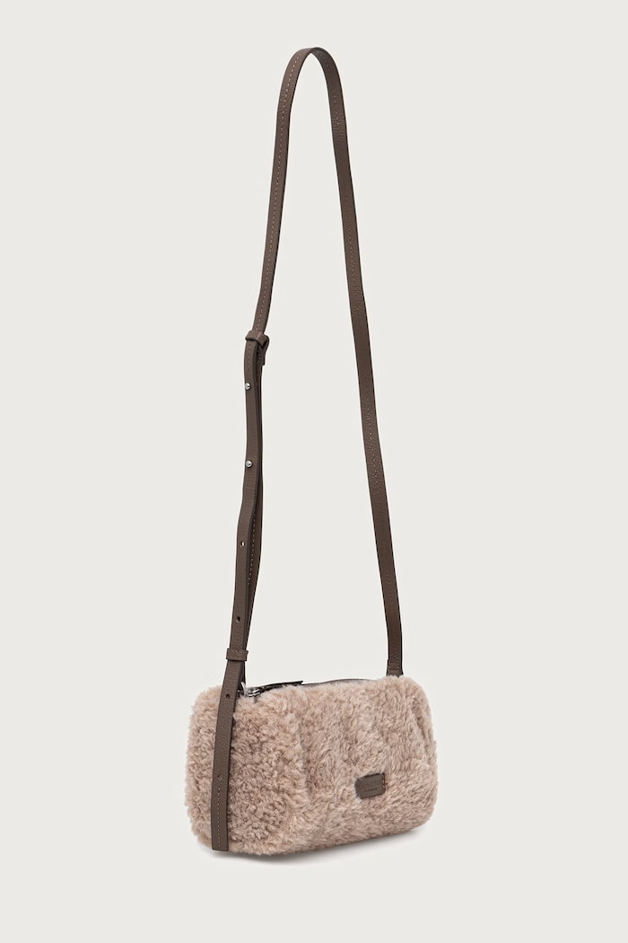 Marc O'Polo Torebka crossbody damska 5000016314 beżowy SS27