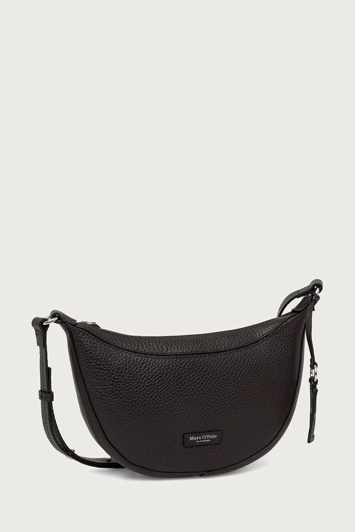 Marc O'Polo Torebka hobo damska skórzana 5000016375 brązowy SS27