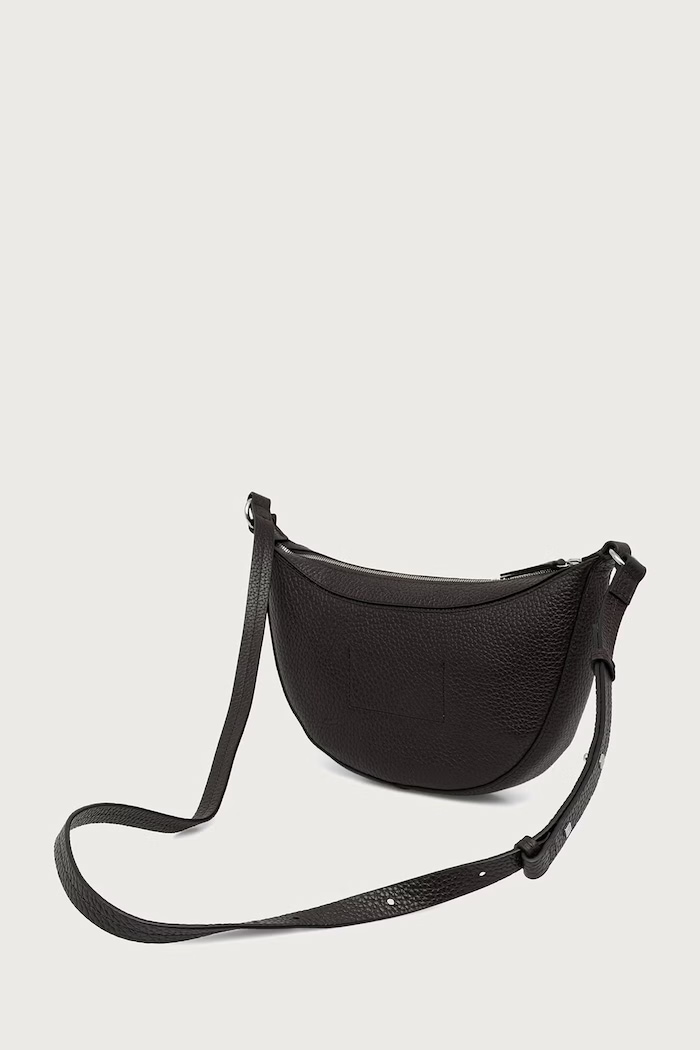 Akcesoria Marc O'Polo Torebka hobo damska skórzana 5000016375 brązowy