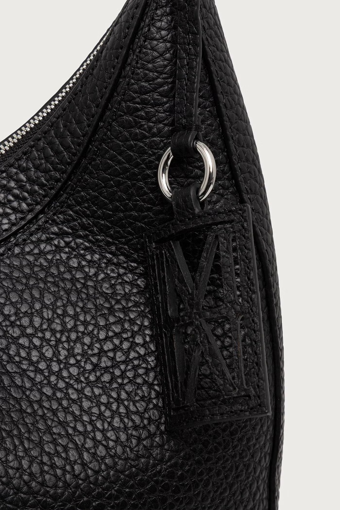 Torebka hobo damska skórzana Marc O'Polo 5000016376 czarny