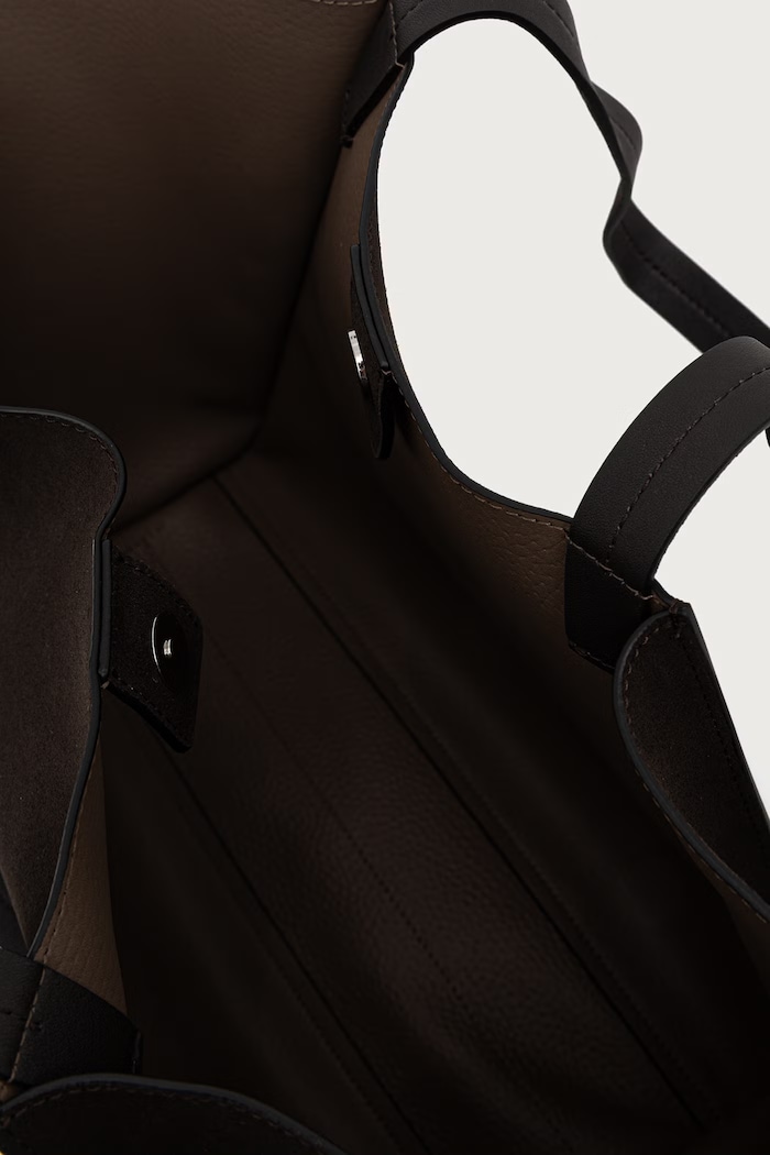 Torebka shopper damska zamszowa Marc O'Polo 5000016384 brązowy