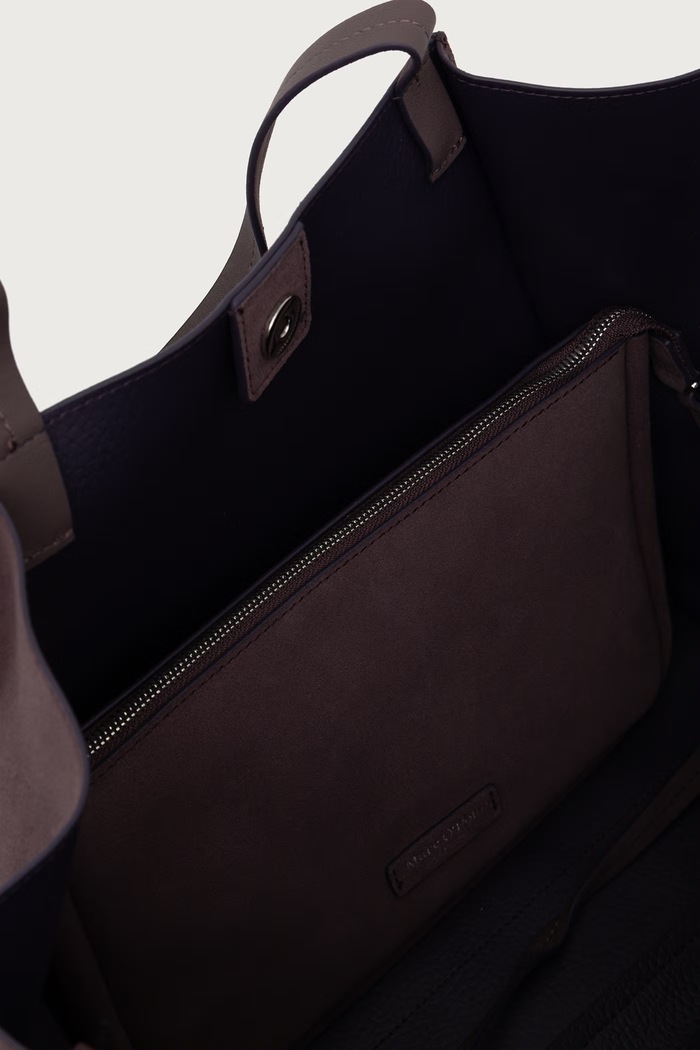 Marc O'Polo Torebka shopper damska zamszowa 5000016384