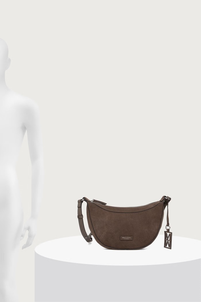 Marc O'Polo Torebka crossbody damska zamszowa 5000016385