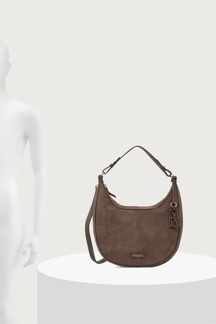 Marc O'Polo Torebka hobo damska zamszowa 5000016388