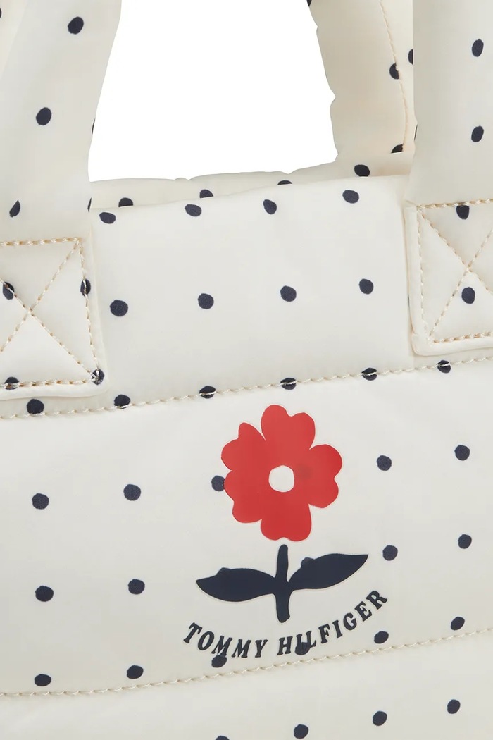 Tommy Hilfiger Torebka shopper dziecięca KA0KA00144.PPY1 biały SS27