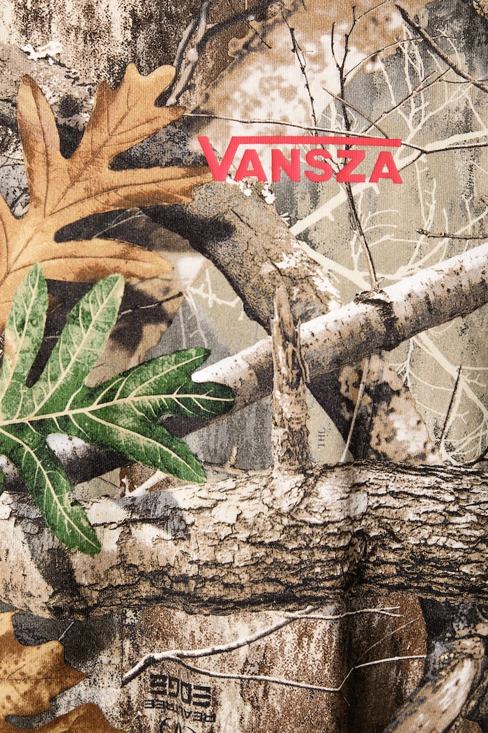 Longsleeve damski bawełniany VanSZA Vans zielony VN001274CMA1