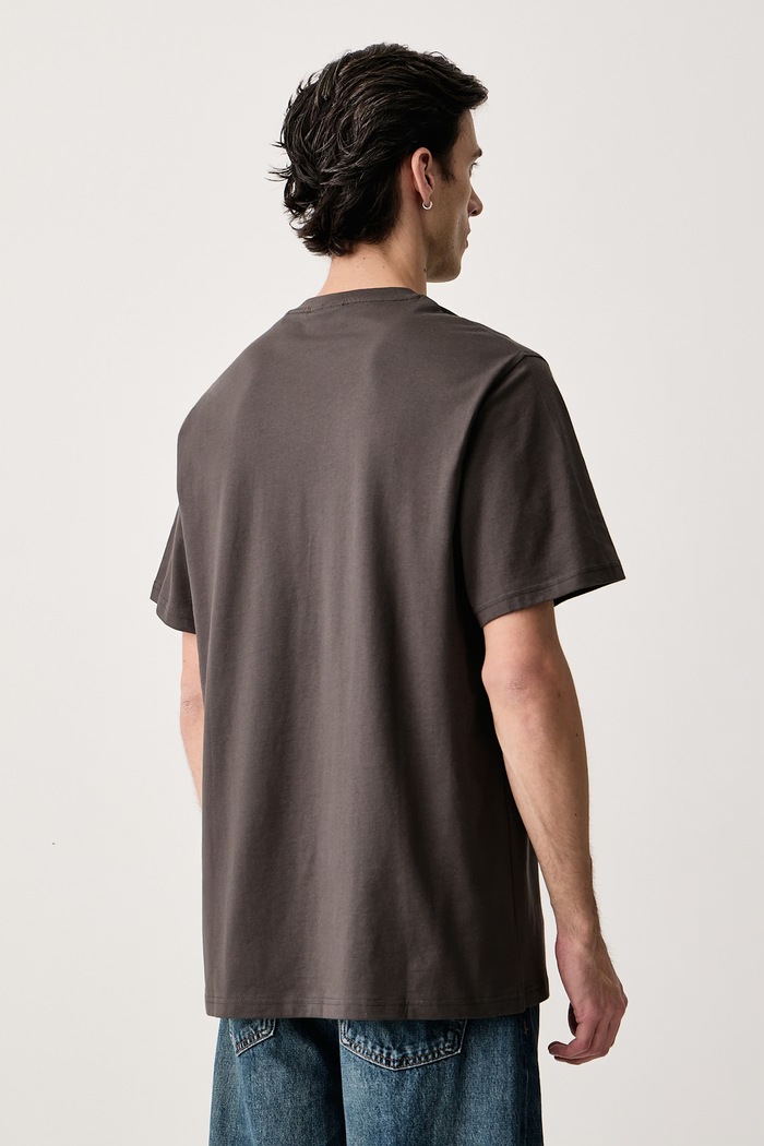 Odzież Les Deux T-shirt męski bawełniany Les Deux x Detroit Lions 1003214 szary