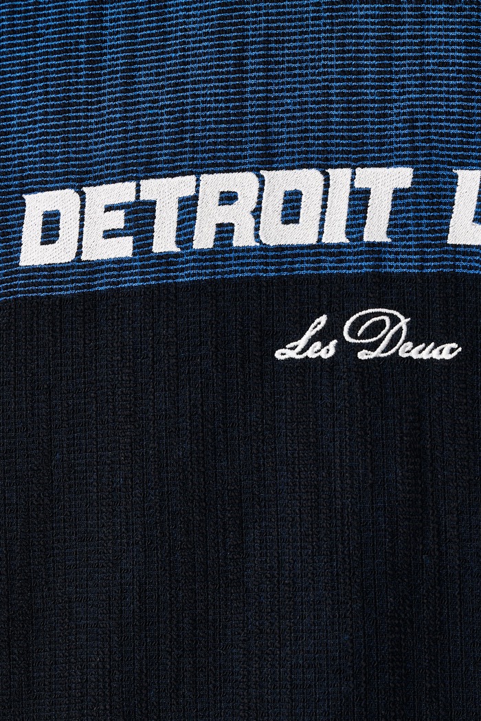T-shirt męski Les Deux x Detroit Lions Les Deux niebieski 1003230