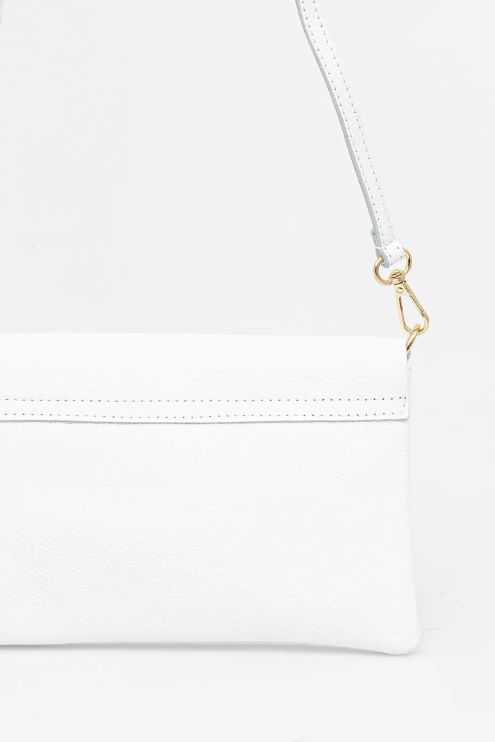 Accesorii Answear Lab poseta de piele 433.HWK alb