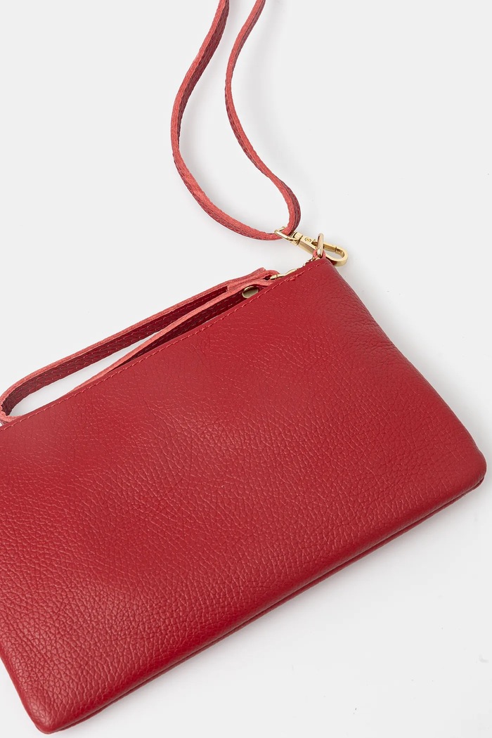 Accesorii Answear Lab poseta de piele 679.HKK rosu