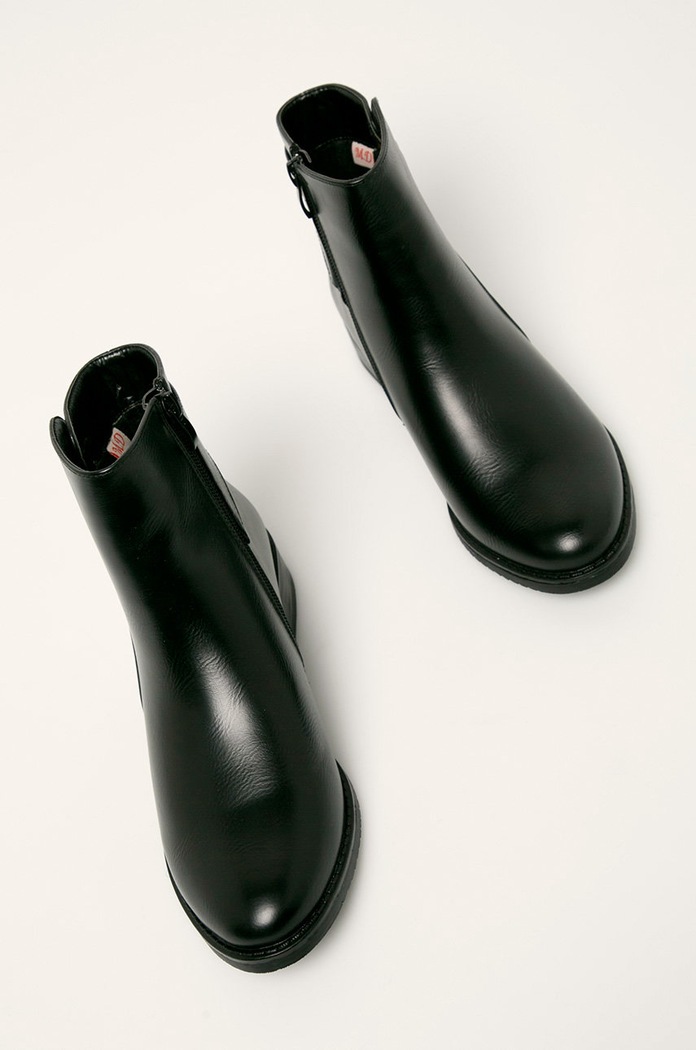 Answear - Botine negru WA19.OBD02Y