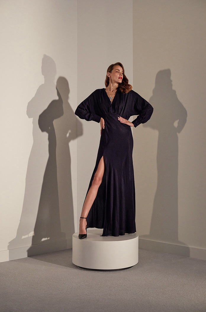 Answear Lab rochie Limited Collection WA20.SUD800 albastru WA20