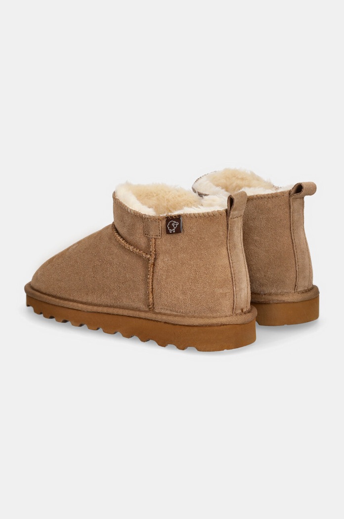 Boty Semišové sněhule Answear.LAB AW23.8.cd béžová