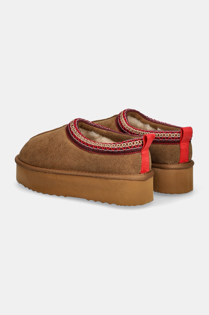 Semišové sněhule Answear.LAB hnědá AW24.14.cd