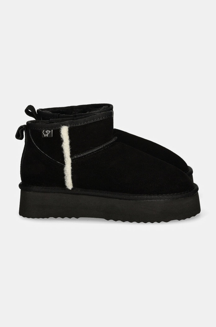 Answear.LAB Śniegowce zamszowe AW24.23.cd czarny WA24