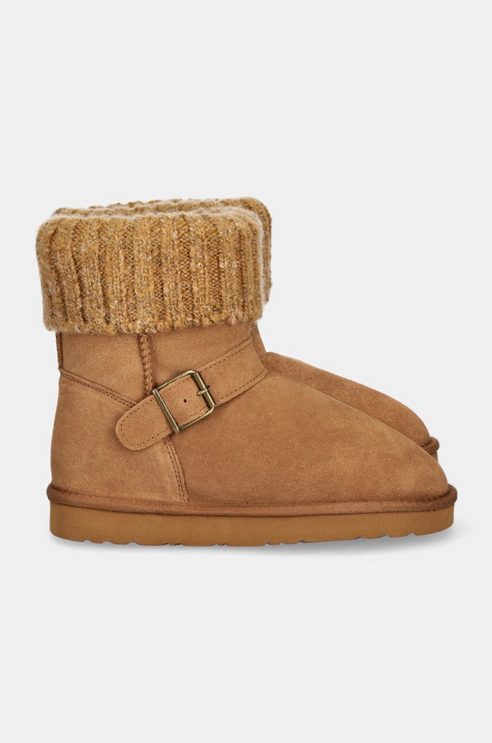 Boty Semišové sněhule Answear.LAB AW24.9.cd hnědá