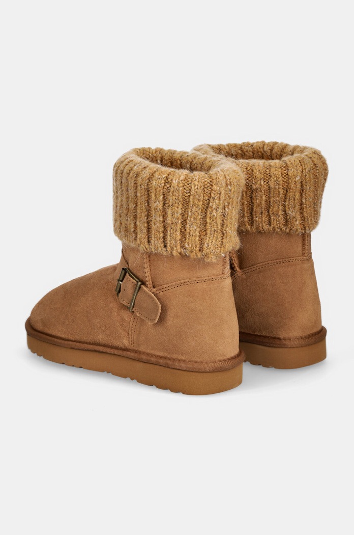 Semišové sněhule Answear.LAB hnědá AW24.9.cd