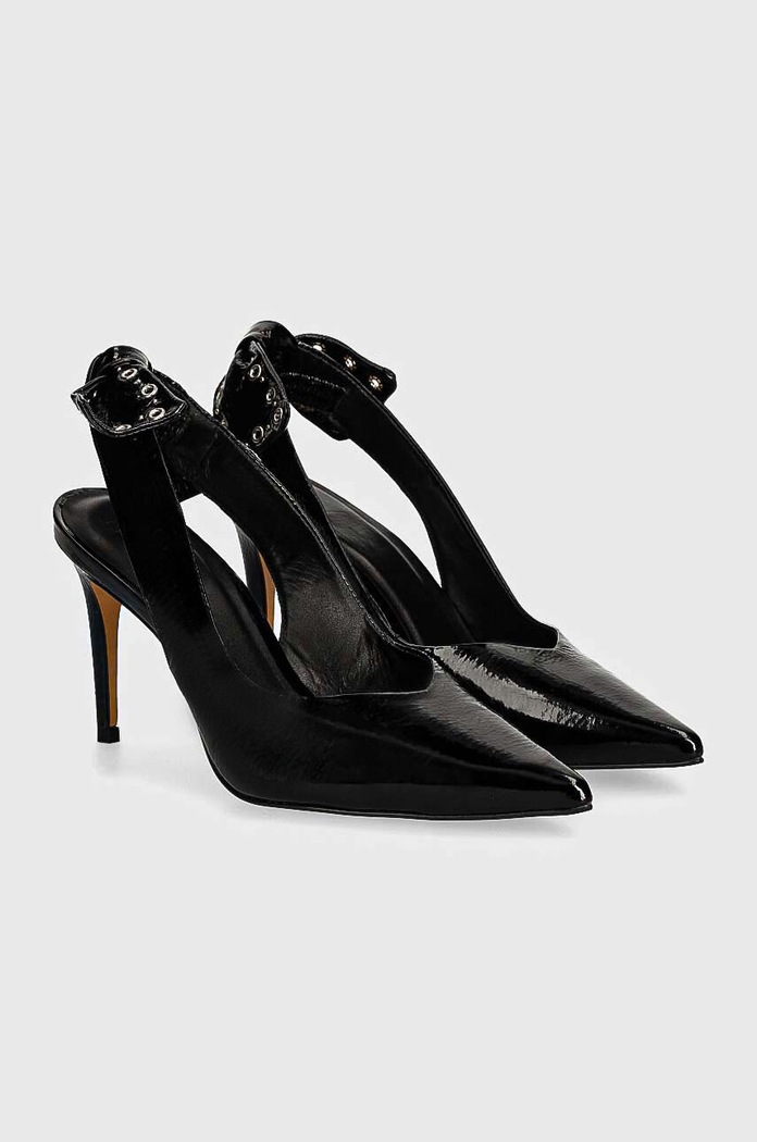 Answear Lab stilettos de piele 195157.bd negru WA24