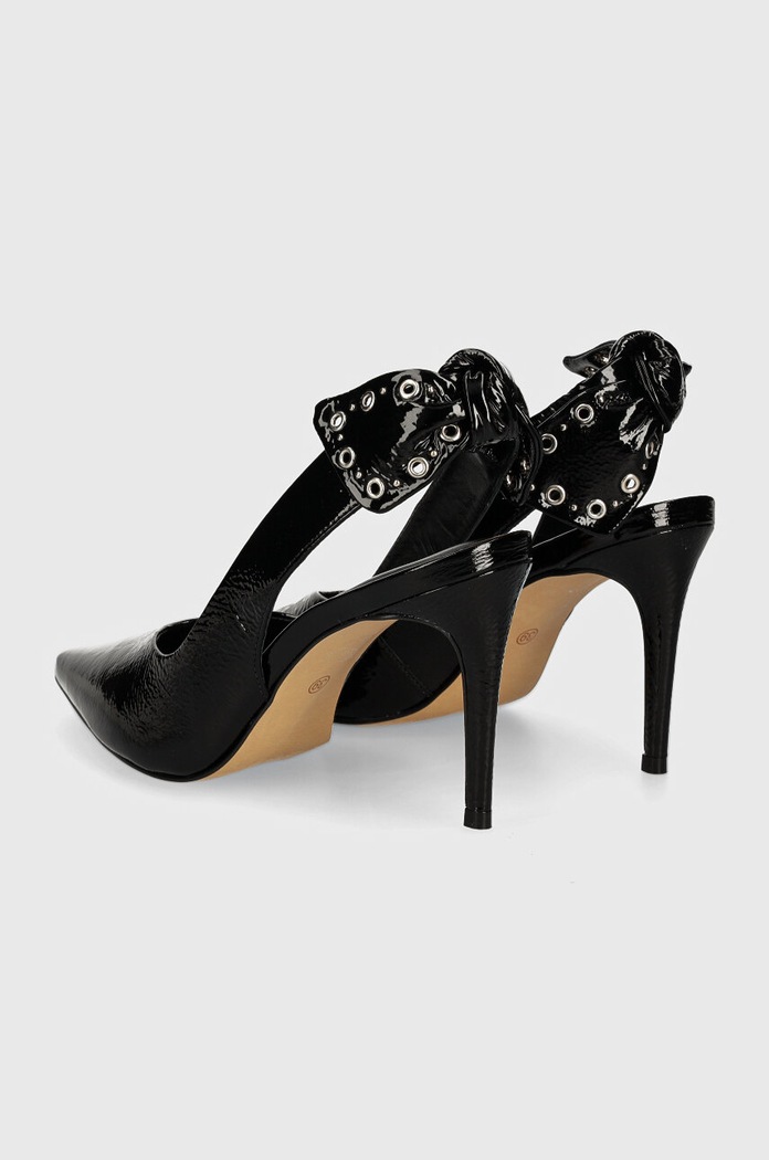 Answear Lab stilettos de piele negru 195157.bd