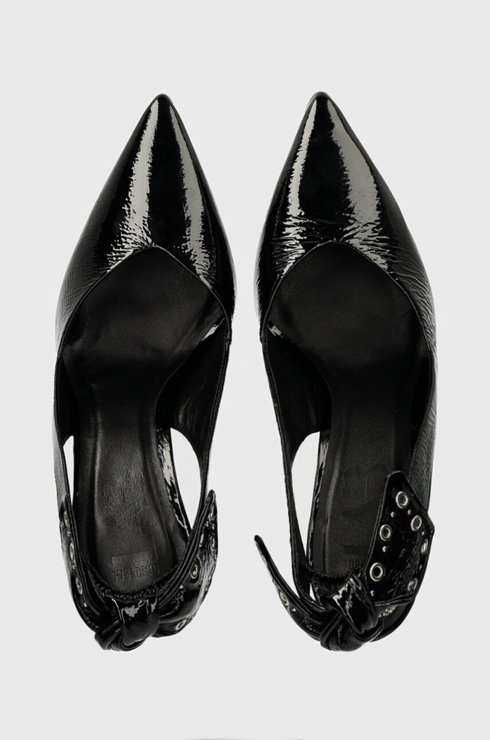 Answear Lab stilettos de piele 195157.bd negru