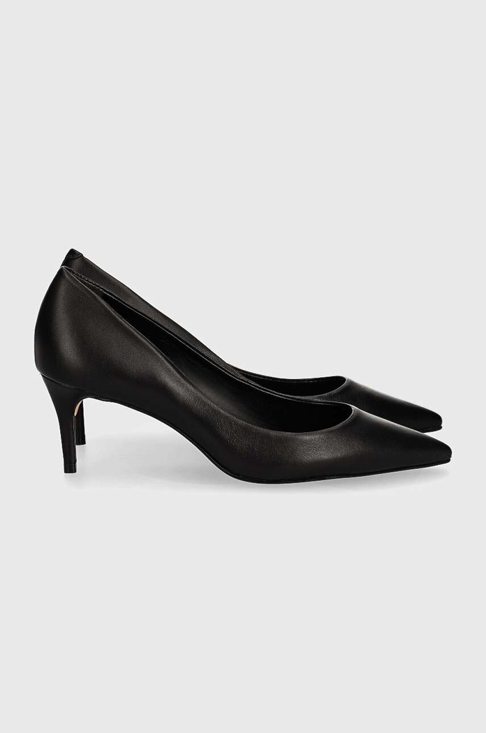 Încălțăminte Answear Lab stilettos de piele 439012.bd negru