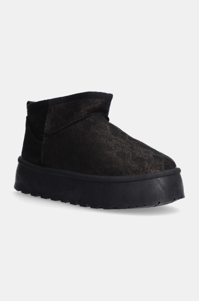 Sněhule Answear.LAB imitace semiše černá 2BB2211306.2100.KK