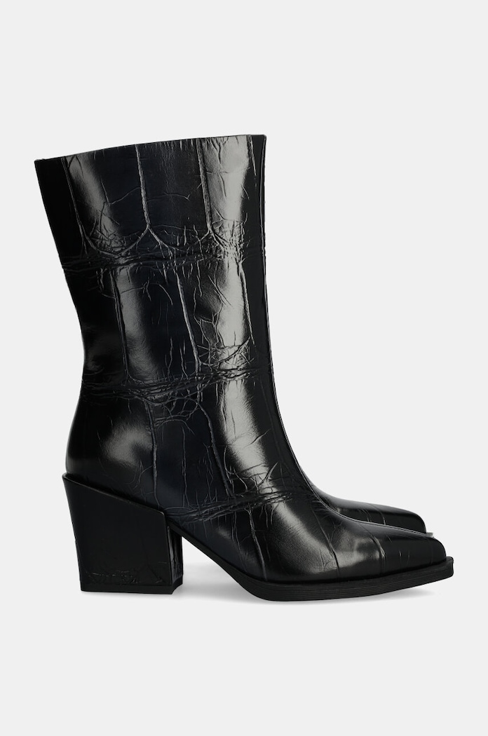 Încălțăminte Answear Lab cizme de piele LT2550.0801.2R.cd negru