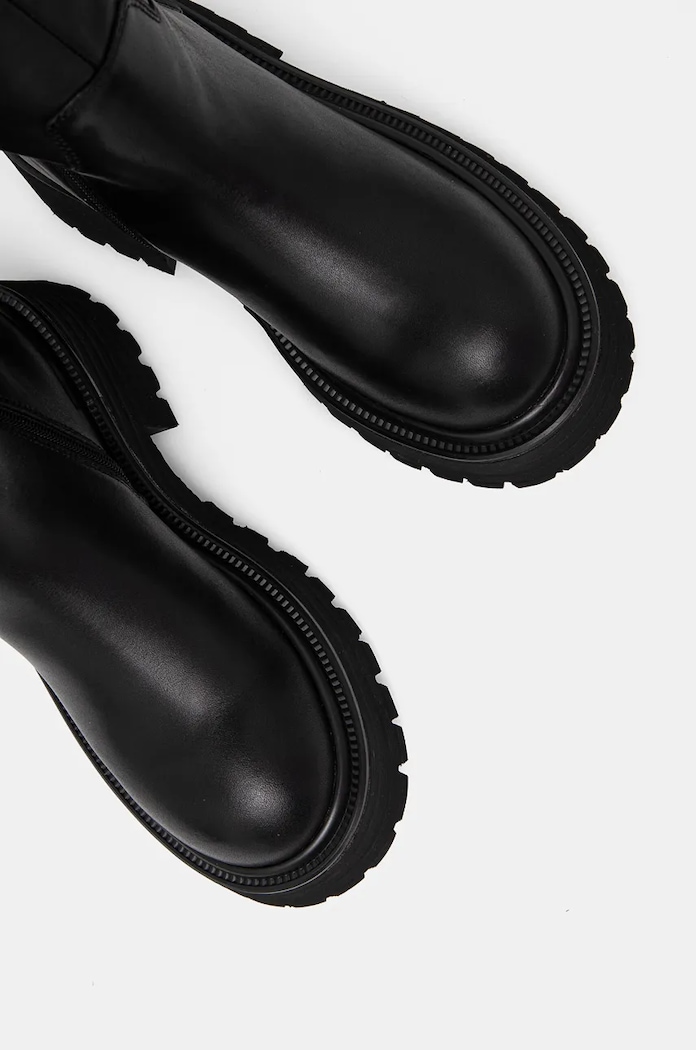 Answear Lab ghete de piele 2279.1636.1.cd negru