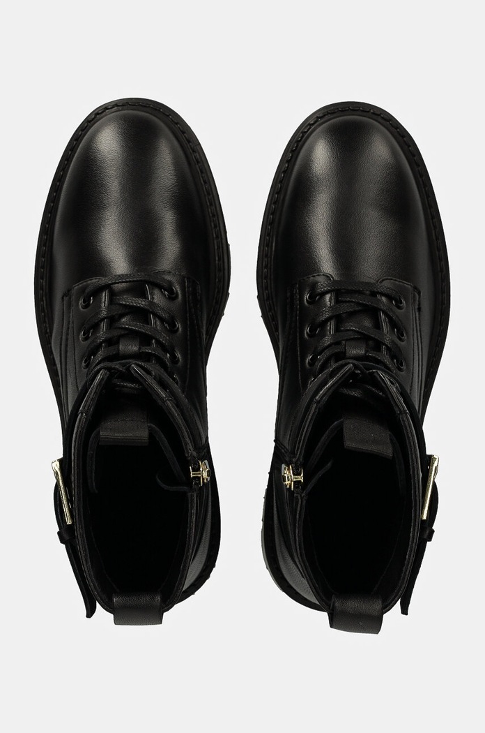Answear Lab cizme de piele AL3667.ind negru