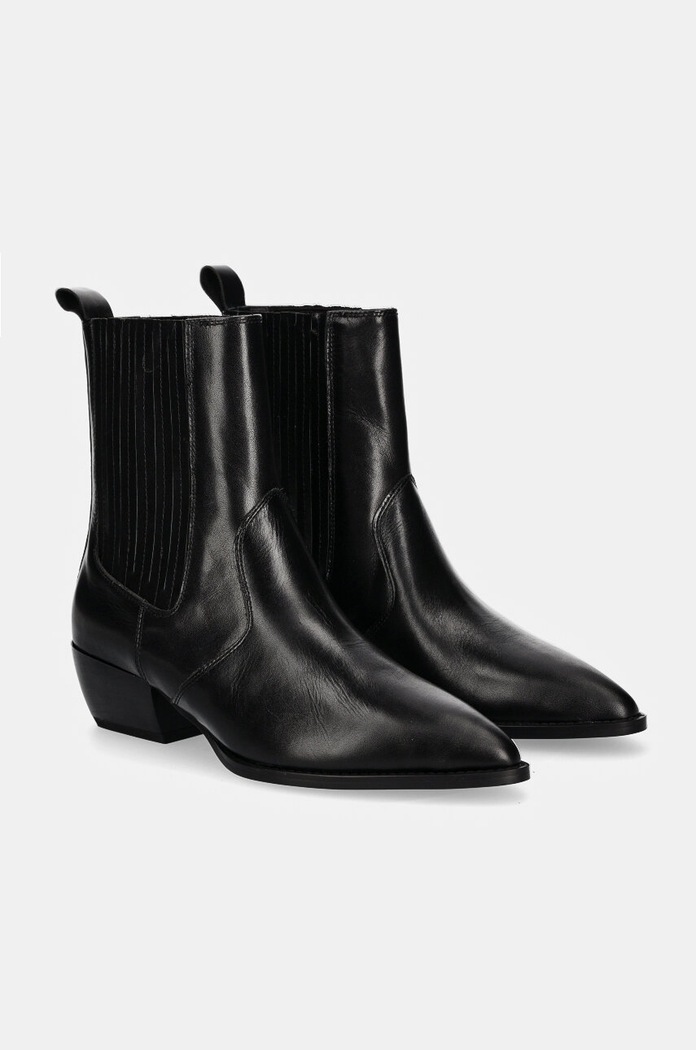 Δερμάτινες μπότες τσέλσι Answear.LAB SS19001.1HWK μαύρο WA24