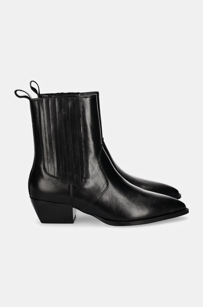 Παπούτσια Δερμάτινες μπότες τσέλσι Answear.LAB SS19001.1HWK μαύρο