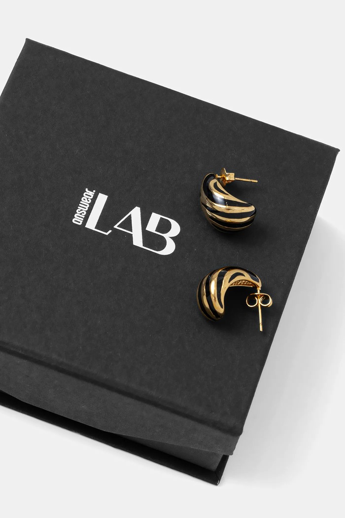 Accesorii Answear.LAB Answear Lab cercei E275-E160-0406H.hak aur