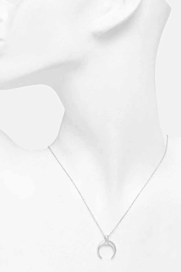 Accesorii Answear.LAB colier de argint PGAR806 argintiu