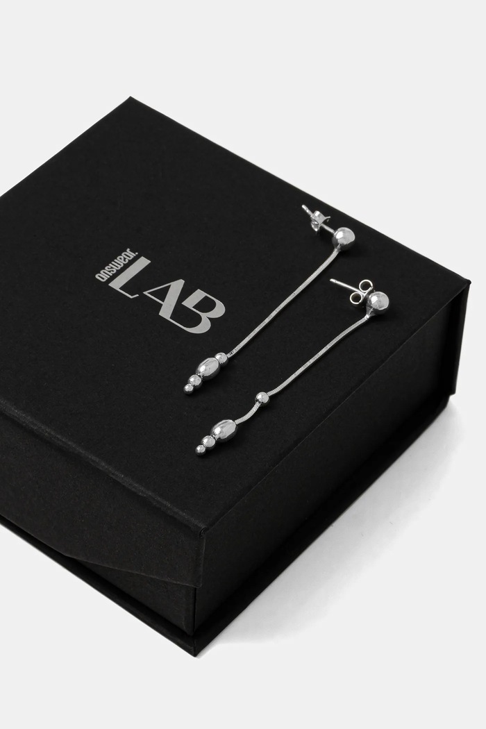 Answear.LAB cercei de argint argintiu 38101.hak