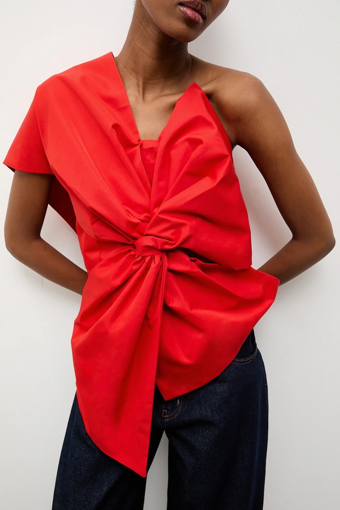 Answear.LAB bluza rosu A22118