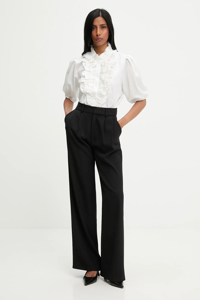 Answear.LAB bluza 9604.FLK alb WA25