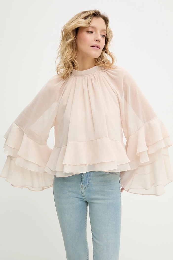Answear Lab bluza bej 23389