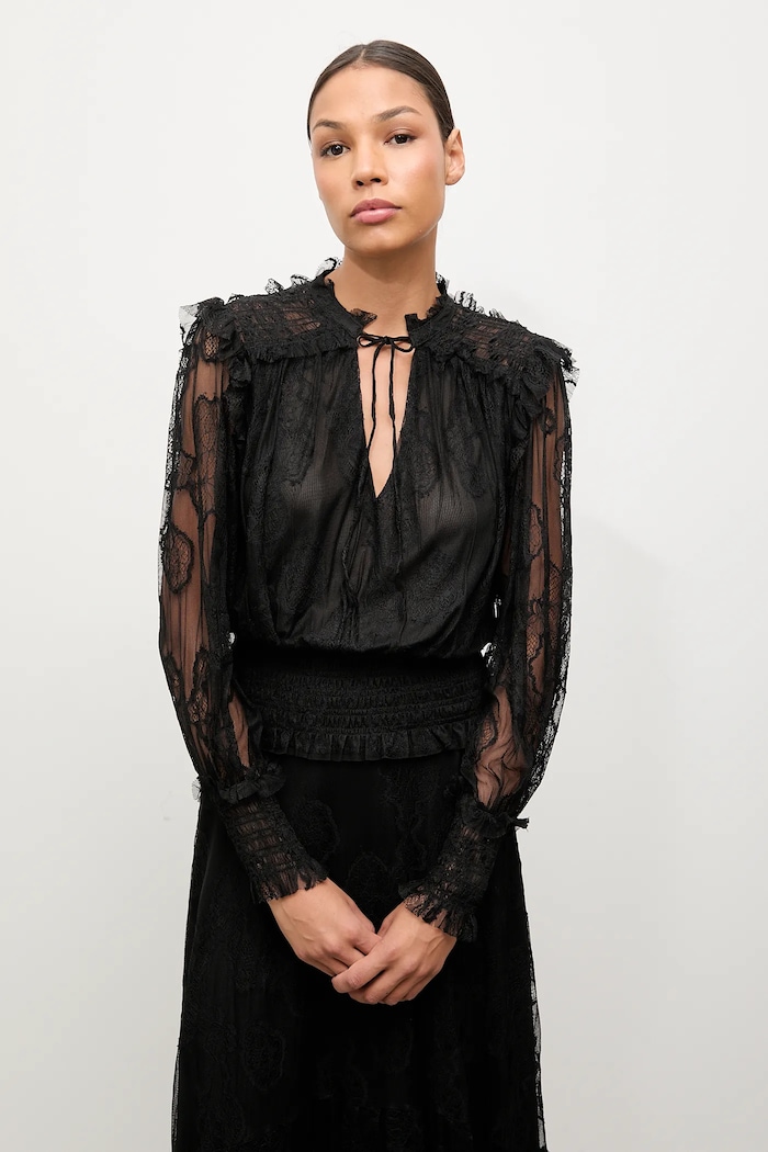 Îmbrăcăminte Answear.LAB bluza 80966-2.FLK negru