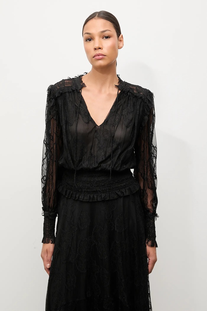 Answear.LAB bluza negru 80966-2.FLK