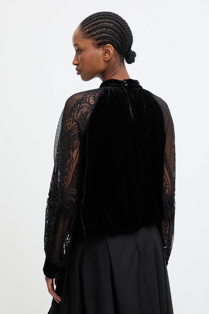 Îmbrăcăminte Answear.LAB bluza 80815.FLK negru