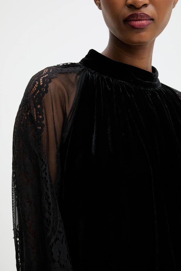 Answear.LAB bluza 80815.FLK negru