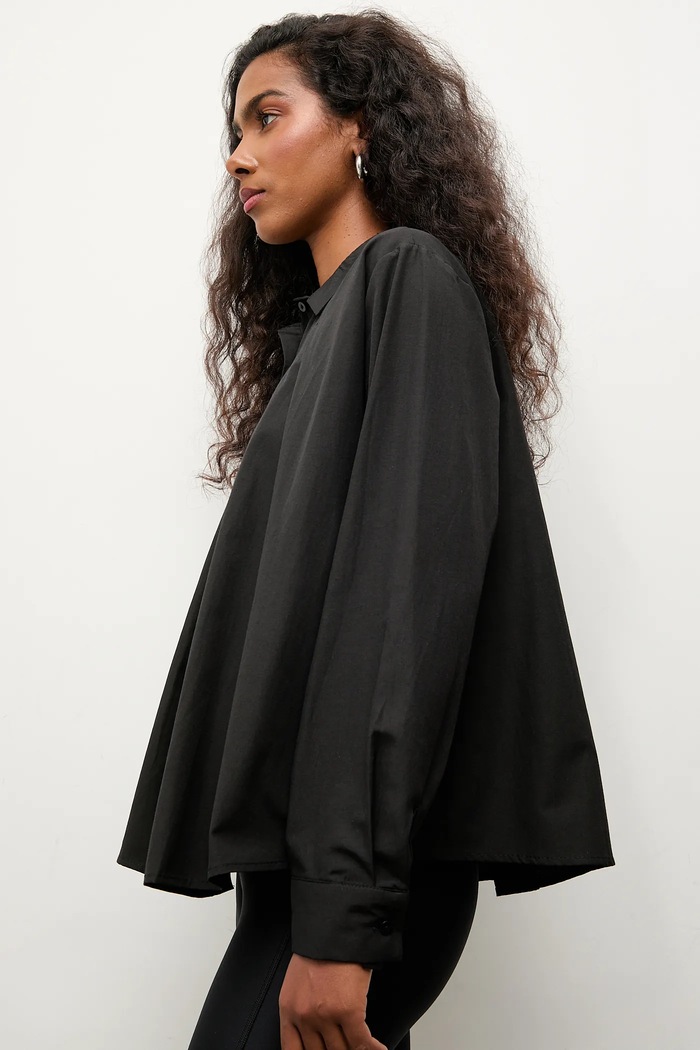 Answear.LAB bluza uni negru 6455.TOS