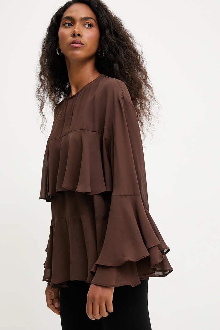 Answear.LAB bluza uni maro ST.BL1307.tos