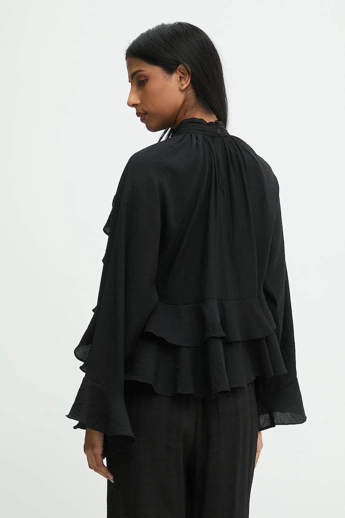 Îmbrăcăminte Answear.LAB bluza 15691.flk negru